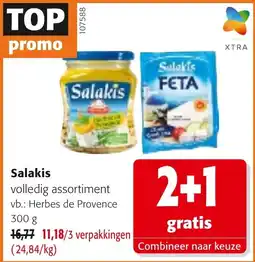 Colruyt Salakis volledig assortiment aanbieding