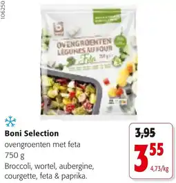 Colruyt Boni Selection ovengroenten met feta aanbieding