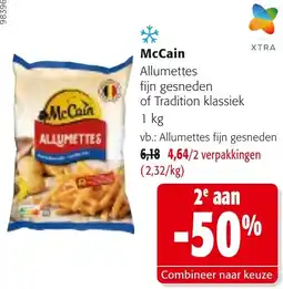 Colruyt McCain allumettes aanbieding