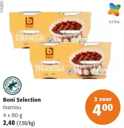 Colruyt Boni selection tiramisu aanbieding