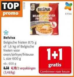 Colruyt Belviva Belgische frieten aanbieding