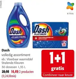 Colruyt Dash volledig assortiment aanbieding