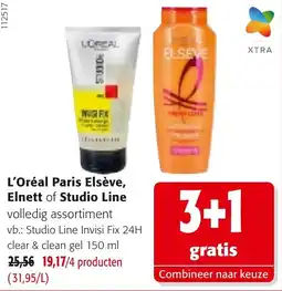 Colruyt L'Oréal Paris Elsève, Elnett of Studio Line aanbieding
