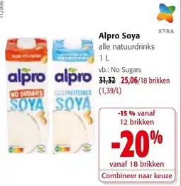 Colruyt Alpro Soya aanbieding