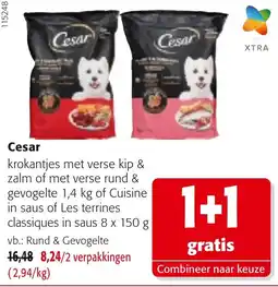 Colruyt Cesar krokantjes aanbieding