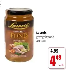 Colruyt Lacroix gevogeltefond aanbieding