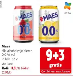Colruyt Maes alle alcoholvrije bieren aanbieding
