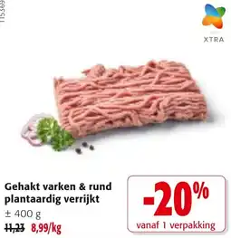 Colruyt Gehakt varken & rund aanbieding