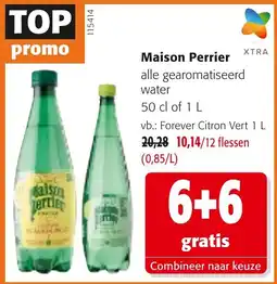 Colruyt Maison Perrier alle gearomatiseerd water aanbieding
