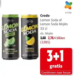 Colruyt Crodo Lemon Soda aanbieding