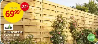 Tuinscherm excellent