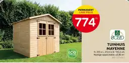 Brico Tuinhuis mayenne aanbieding