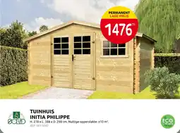 Brico Tuinhuis initia philippe aanbieding