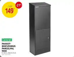 Brico Pakket-brievenbus parcelpal 9000 aanbieding