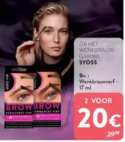 Di Browbrow permanent tint aanbieding