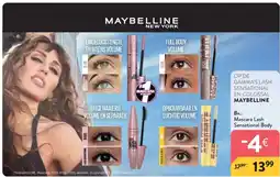 Di Mascara Lash Sensational Body aanbieding