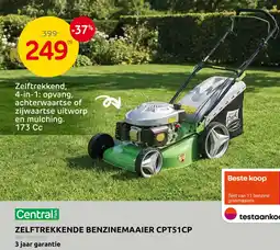 Brico zelftrekkende benzinemaaier cpt51cp aanbieding
