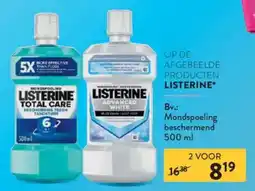 Di Mondspoeling listerine aanbieding