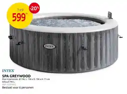 Brico Intex spa greywood aanbieding