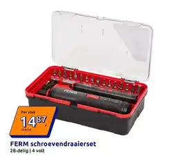 Action Ferm schroevendraaierset aanbieding