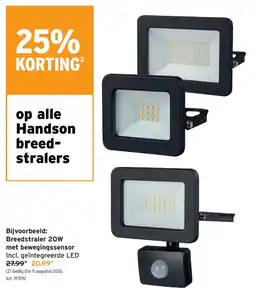 GAMMA Handson breedstralers aanbieding