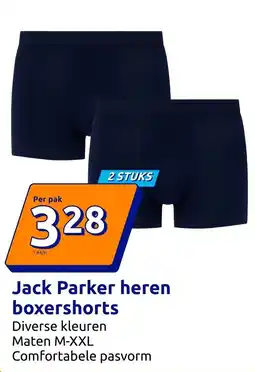 Action Jack Parker heren boxershorts aanbieding