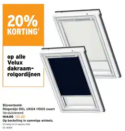 GAMMA Velux dakraam-rolgordijn aanbieding