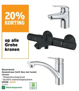 GAMMA Keukenkraan Swift New aanbieding