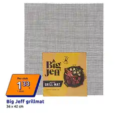 Action Big Jeff grillmat aanbieding