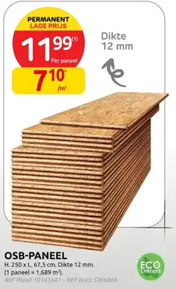 Brico Osb-paneel aanbieding