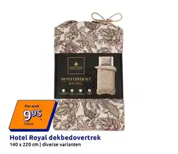 Action Hotel Royal dekbedovertrek aanbieding