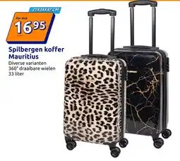 Action Spilbergen koffer mauritius aanbieding