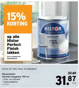 GAMMA Histor perfect finish lakken aanbieding
