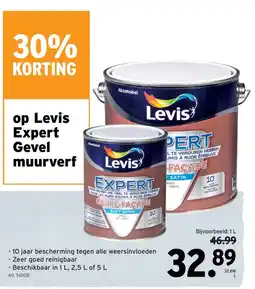 GAMMA Levis expert gevel muurverf aanbieding