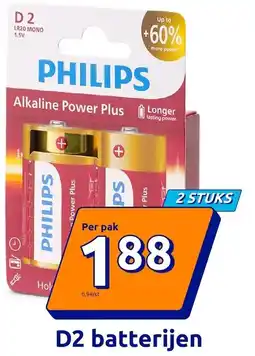 Action D2 batterijen aanbieding