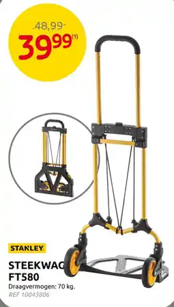 Brico Stanley steekwagen ft580 aanbieding