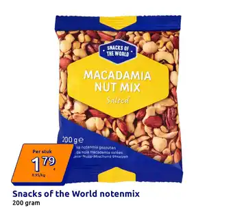 Action Snacks of the World notenmix aanbieding