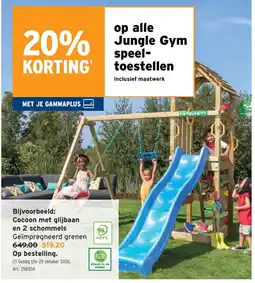 GAMMA Jungle Gym speeltoestellen aanbieding