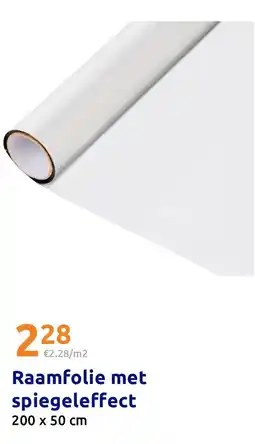 Action Raamfolie met spiegeleffect aanbieding