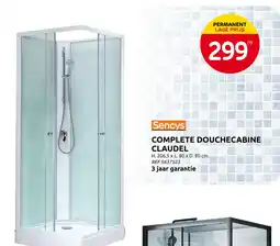 Brico complete douchecabine claudel aanbieding