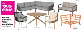 GAMMA selectie tuinmeubelen aanbieding