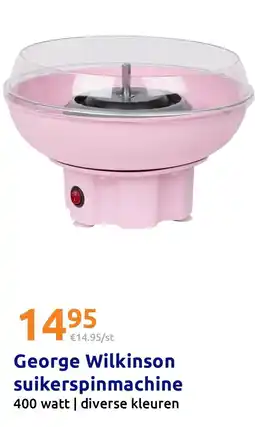 Action george wilkinson suikerspinmachine aanbieding