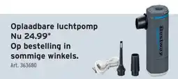 GAMMA Oplaadbare luchtpomp aanbieding