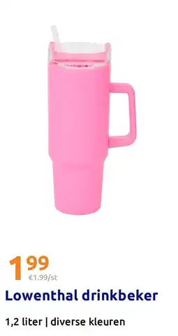 Action Lowenthal drinkbeker aanbieding
