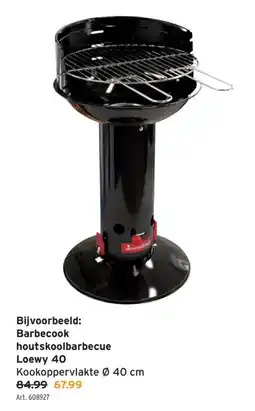 GAMMA Barbecook houtskoolbarbecue Loewy 40 aanbieding