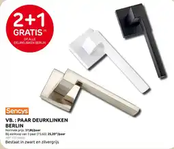 Brico Paar deurklinken berlin aanbieding