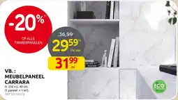 Brico Meubelpaneel Carrara aanbieding