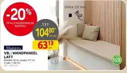 Brico Wandpaneel latt aanbieding