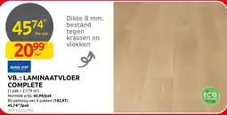 Brico Laminaatvloer complete aanbieding