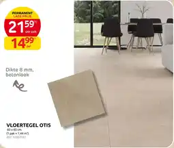 Brico Vloertegel otis aanbieding